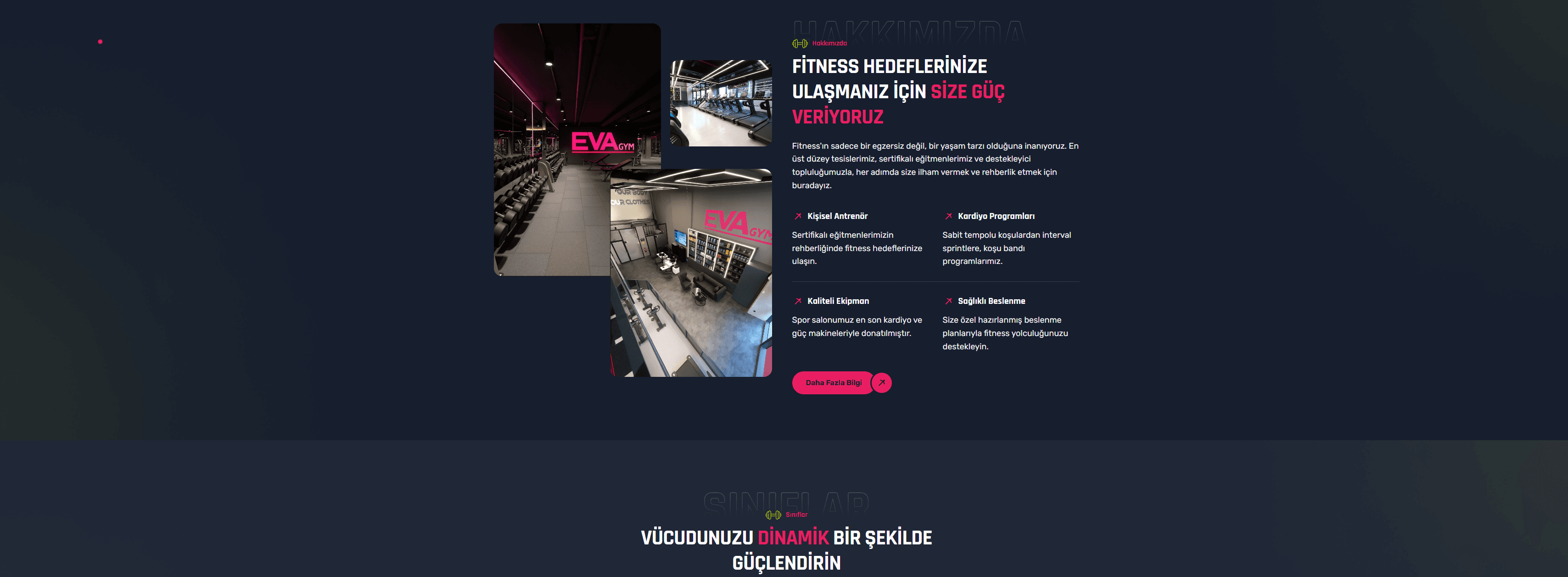 EvaGym — CRM & Mobil Uygulama proje görseli