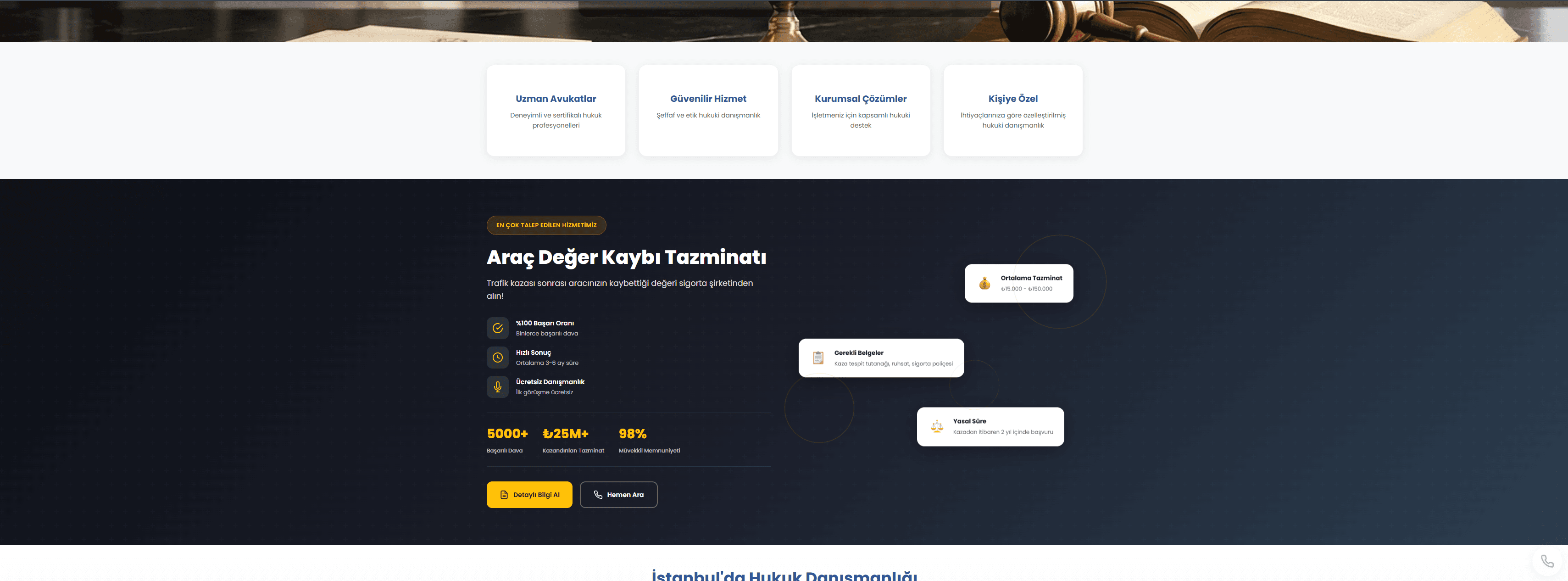 Çelik Servi Hukuk — İcra Takip CRM'i proje görseli